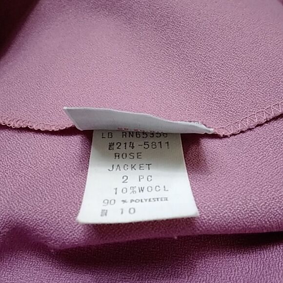 Vintage JCPnny Suit Dress & Jacket Size 10 - Picture 10 of 14